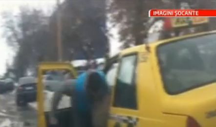 Taximetristul batut de un alt sofer a depus plangere penala. Ce risca agresorul
