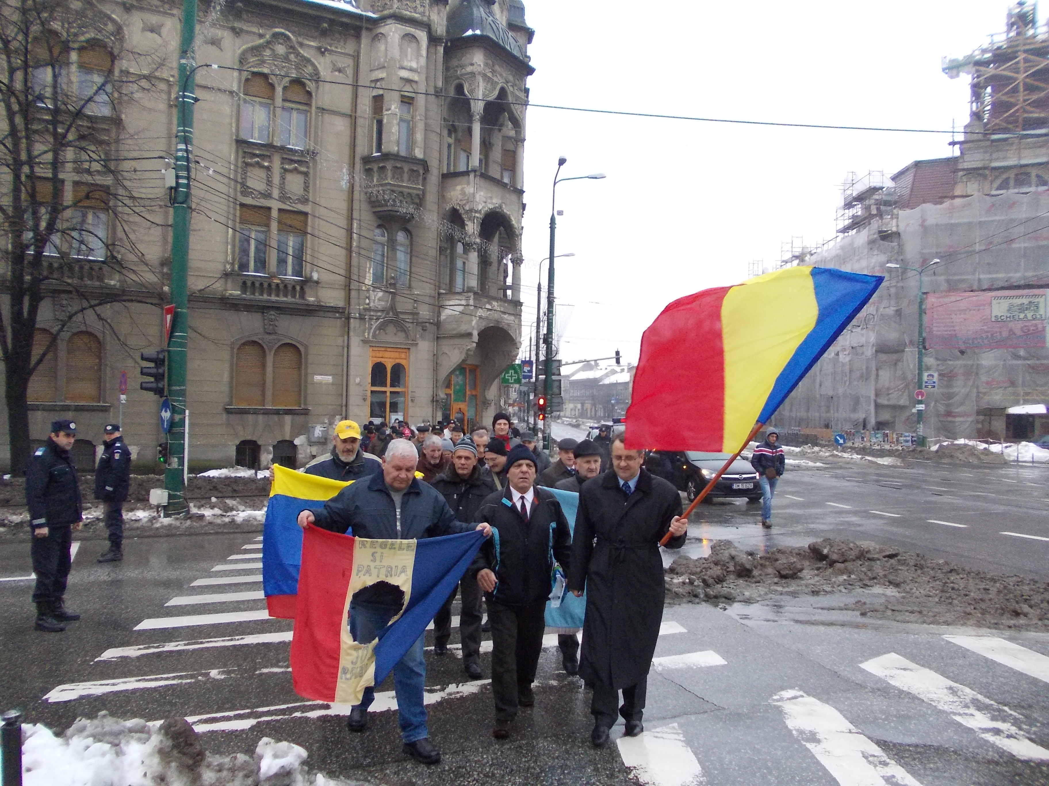 Revoutionarii au rememorat traseul facut pe 16 decembrie 1989. Vezi GALERIE FOTO