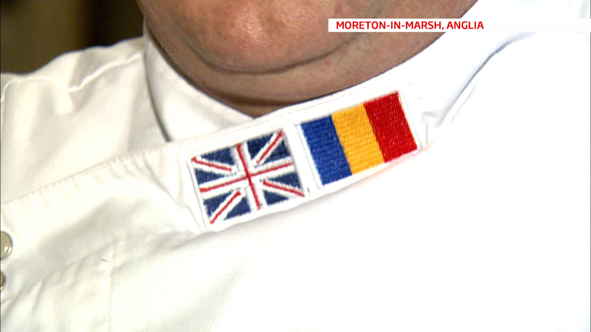 Loredan Gargalac, singurul "executive chef", roman din Marea Britanie. Peste tot a gatit cu tricolorul pe guler