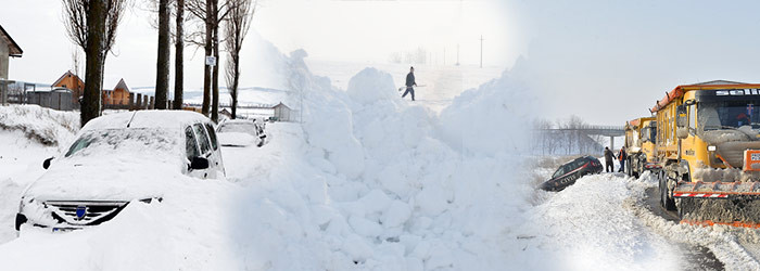 Al doilea val de ninsori a izolat sate intregi din Moldova. Dramele oamenilor blocati de nameti