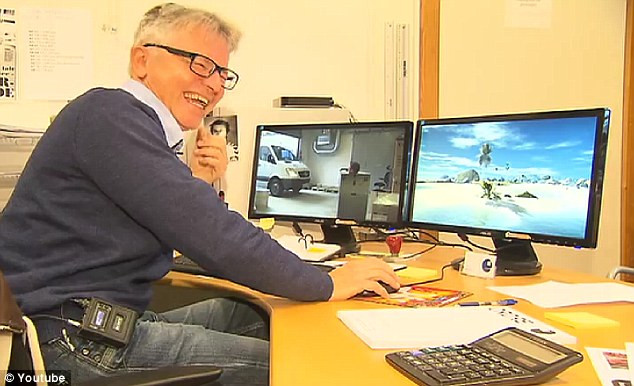 Cel mai usor de speriat om de pe planeta. Norvegianul care a ajuns vedeta pentru ca e slab de duh