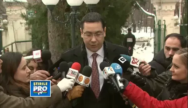 Victor Ponta: Desemnarea premierului este doar o formalitate