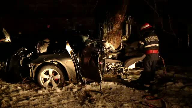 Accident cu trei morti. A vrut sa testeze limitele bolidului luat dupa o vara de munca in Germania