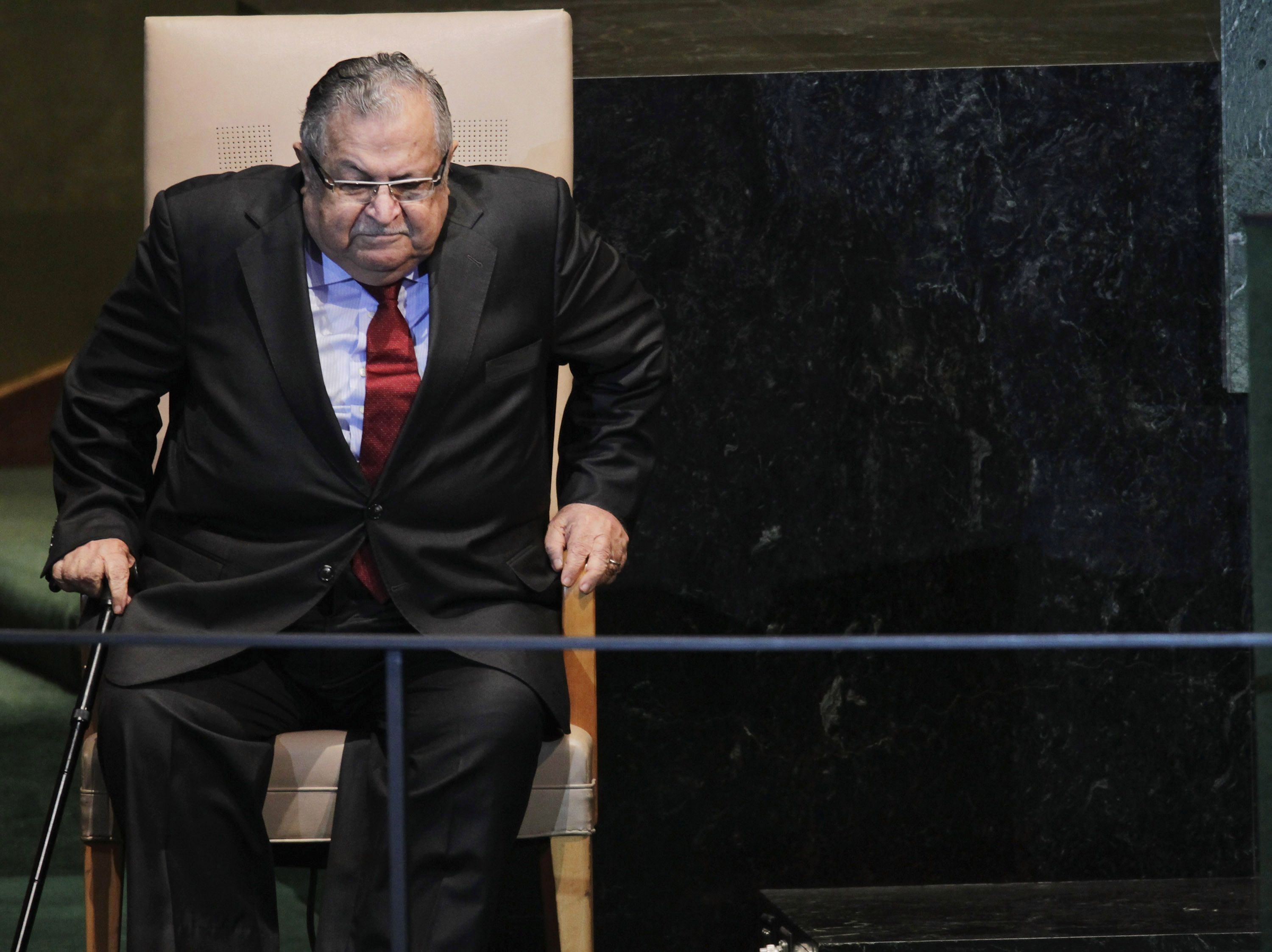 Presedintele Irakului a fost spitalizat. Televiziunea publica vorbeste de un atac cerebral