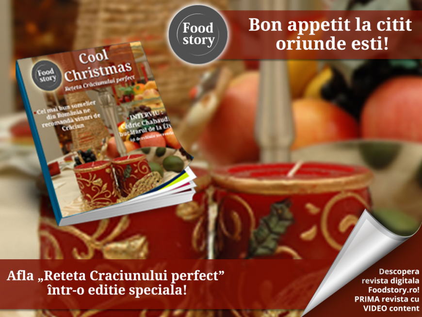 Foodstory.ro lanseaza revista digitala dedicata Craciunului - "Cool Christmas"