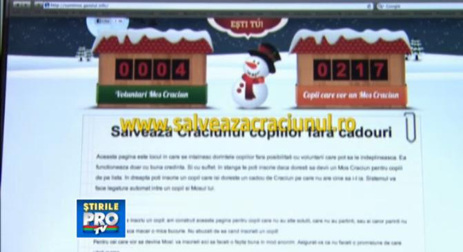 Salveaza Craciunul copiilor care nu-si permit sa viseze la cadouri in aceasta iarna. Afla aici cum