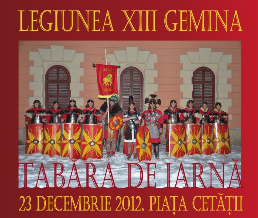Legiunii a XIII-a Gemina isi va instala tabara de iarna in cetatea Alba Carolina
