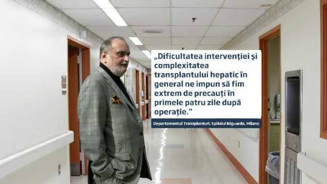 Dinu Patriciu a fost operat cu succes la Milano.Omul de afaceri se reface dupa transplantul de ficat