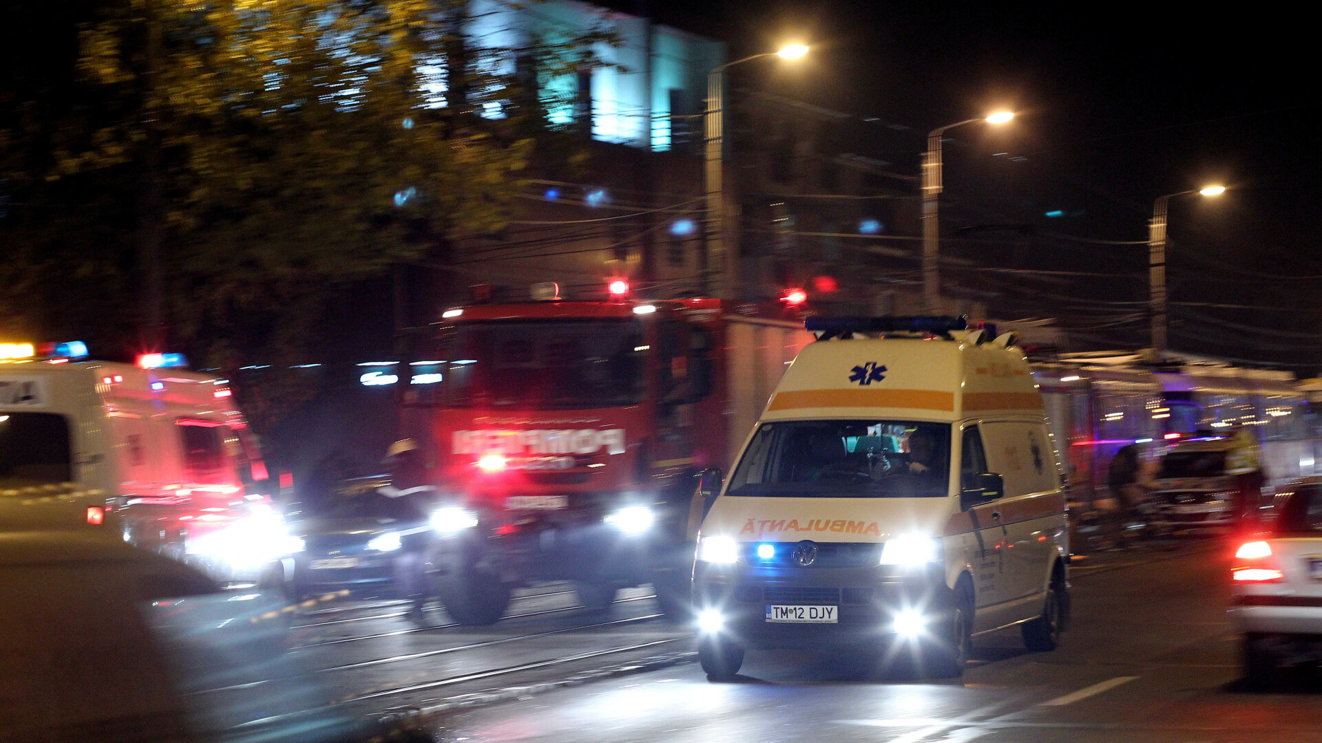Aproape 600 de solicitari, majoritatea urgente, la Ambulanta Bucuresti-Ilfov, de Revelion