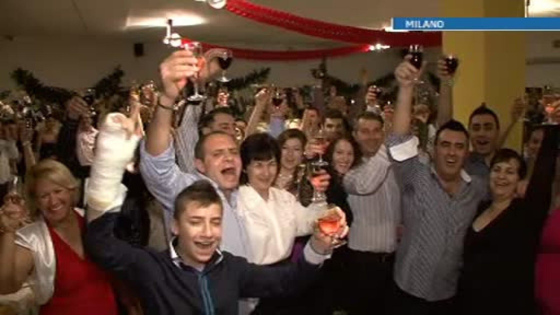 Cum au sarbatorit Revelionul romanii din Italia. Cei mai multi au preferat restaurantele romanesti