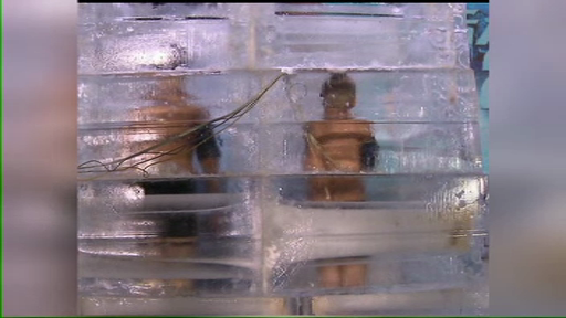 "Inghetat pentru 24 de ore", concursul stupid in care s-au inscris trei barbati, care era sa-i ucida