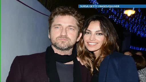 Prima oprire a lui Gerard Butler dupa ce a plecat din Romania: la o bruneta din Londra