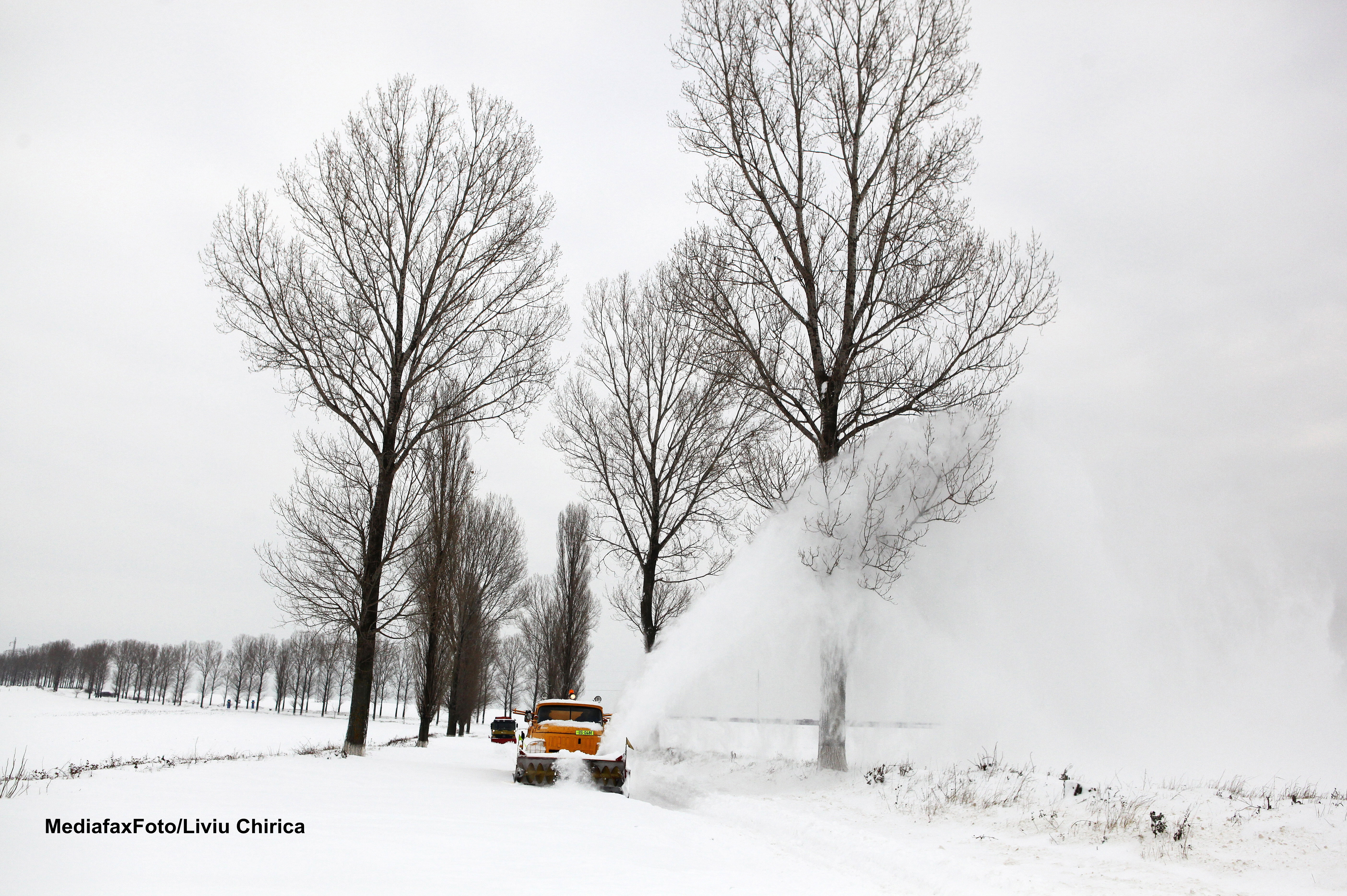 AVERTIZARE METEO de ninsori si vant, valabila de miercuri, ora 18:00. Ce zone sunt vizate