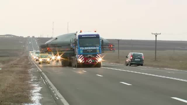Autostrada Soarelui, blocata de transportul agabaritic a doua rezervoare GPL