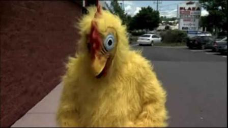 Un vegetarian a protestat in fata unui KFC. "Angajatii au fost amabili". Cum au reactionat clientii