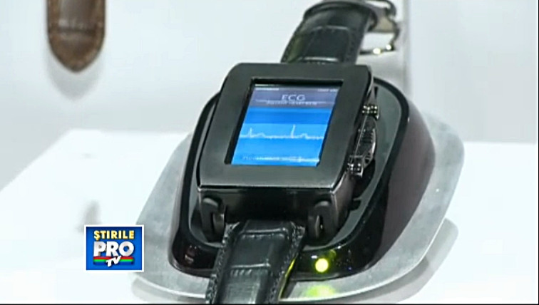 VIDEO.Ceasul-computer de la Toshiba.Recunoaste bataile de inima ale proprietarului si afiseaza email