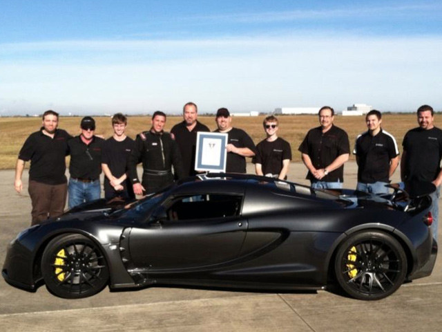 Record Hennessey Venom GT