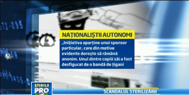Cine e in spatele anuntului care ofera bani tigancilor pentru sterilizare: "Promoveaza fascismul"