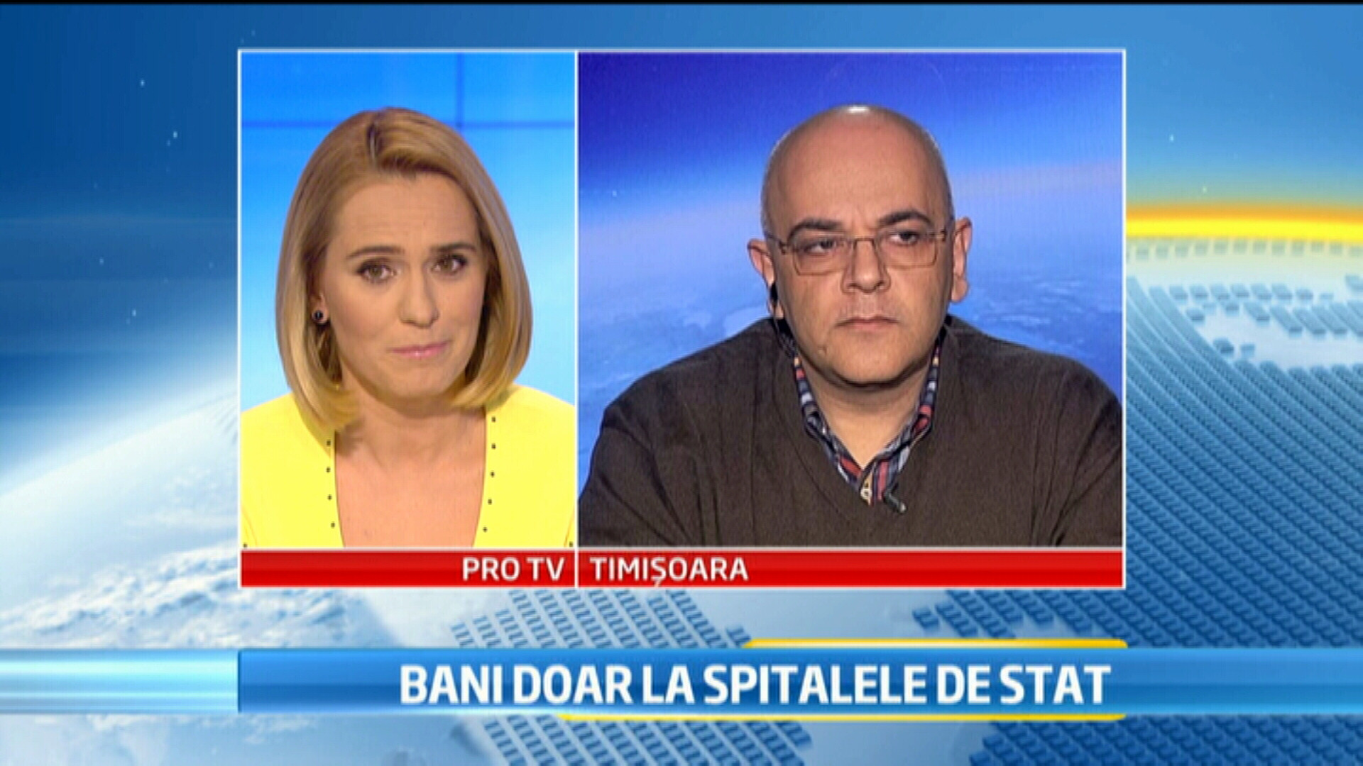 Interviu cu Raed Arafat la Stirile ProTV: Nu se va taia toata finantarea spitalelor private. VIDEO