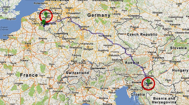 A condus 1448 de kilometri in loc de 144 din cauza unei erori de GPS. "Nu mi-am dat seama"