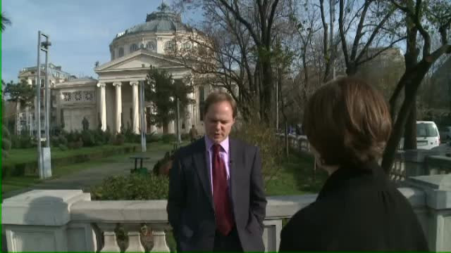 Omagiul adus de ambasadorul Marii Britanii lui Mihai Eminescu. Martin Harris a citit poezia Revedere