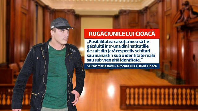 Cioaca spera sa fie salvat de Biserica Romana. "Elodia se ascunde intr-o manastire, cautati-o"