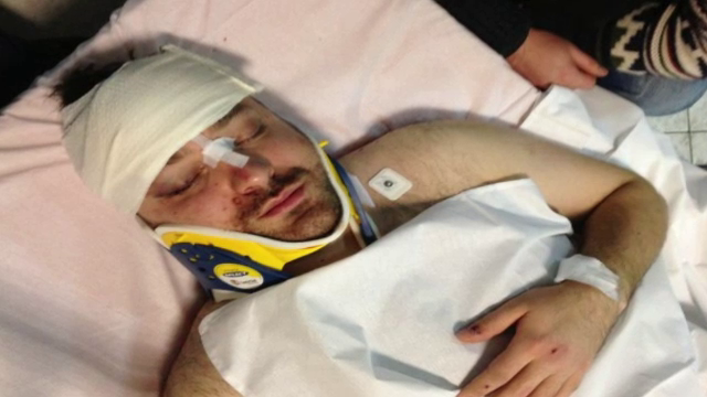 Omul de afaceri Andrei Tardea, internat in spital, dupa ce a fost batut intr-un loc public. VIDEO