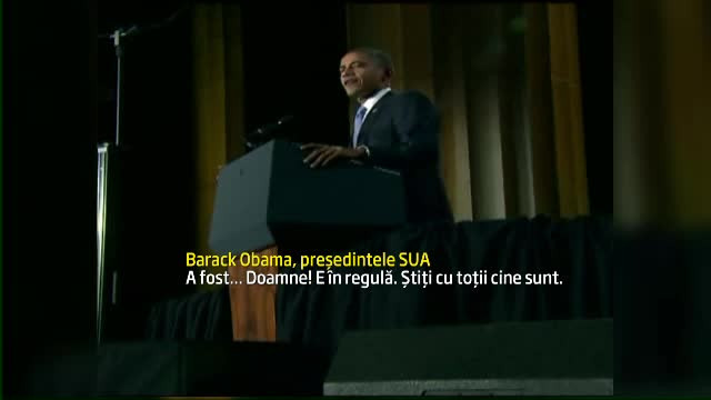"E in regula. Stiti cu totii cine sunt".Top CNN cele mai amuzante momente cu Obama la conducerea SUA