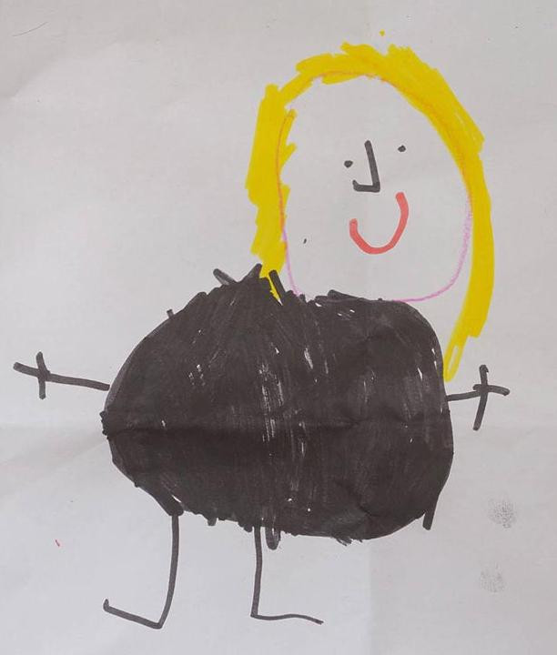 O profesoara a slabit 60 de kg dupa ce eleva i-a facut acest portret.Cum arata inainte si dupa dieta