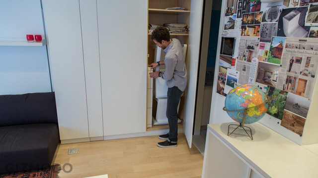 2 arhitecti romani au transformat un apartament de 40 mp din intr-o superlocuinta! VIDEO