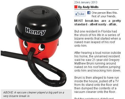 A intrat dezbracat intr-o casa sa fure un TV. Ce se intampla de aici incolo pare un scenariu SF