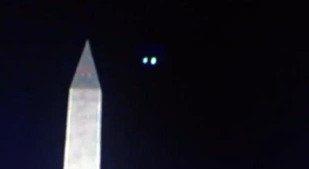 Un posibil OZN a fost surprins pe cer la festivitatea de investitura a lui Barack Obama. VIDEO