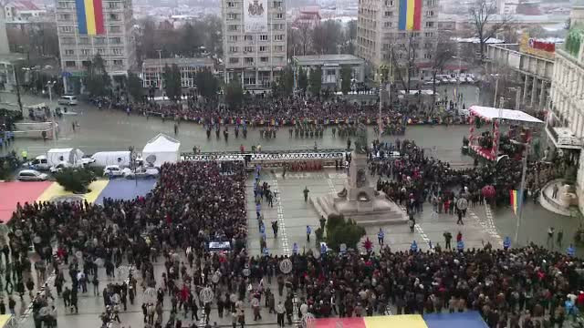 Cei 154 de ani de la Unirea Principatelor Romane au fost sarbatoriti in mai multe orase ale tarii