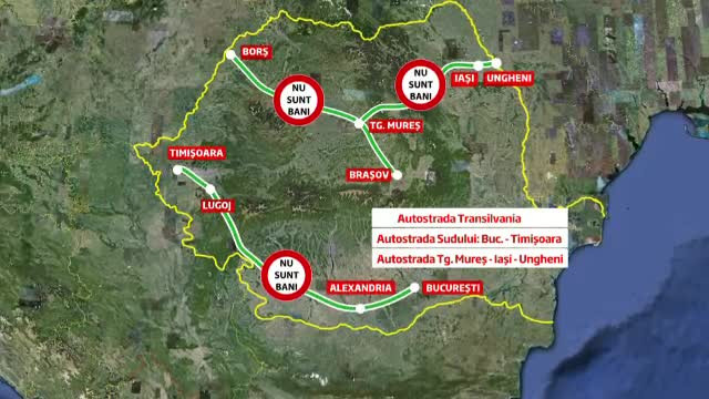 Guvernul are fonduri doar pentru ultimii 6 kilometri din Autostrada Bucuresti - Ploiesti