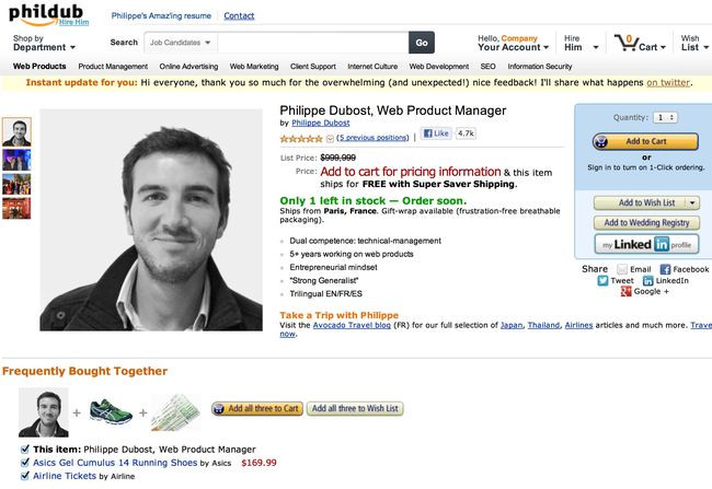 Vrei sa vezi cum arata C.V.-ul perfect? Il avem aici: