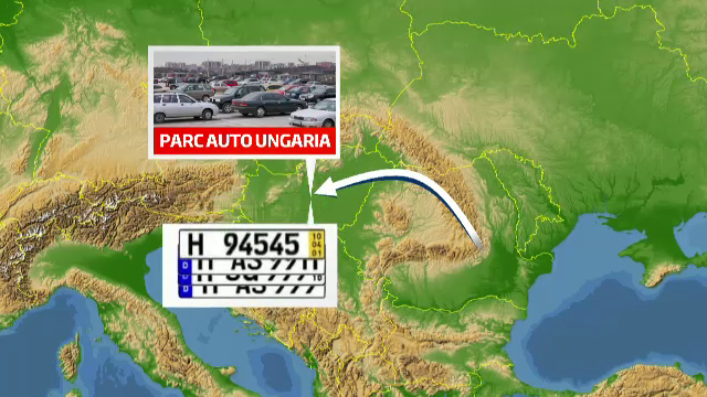 Cum evita unii soferi taxa de prima inmatriculare: Numerele de Ungaria ce te pot baga la inchisoare