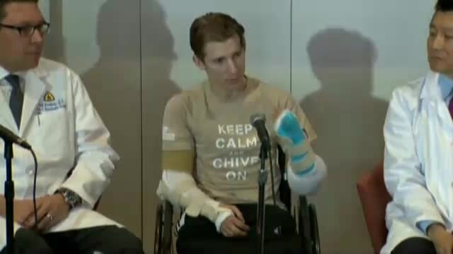 Un soldat american ramas fara maini si picioare in Irak a primit o sansa la o viata normala