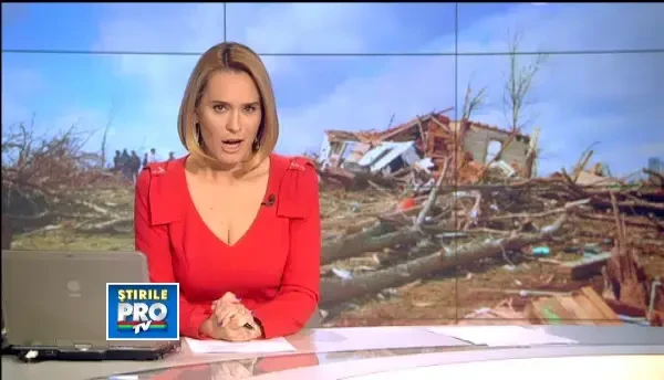 Un tornada a maturat un oras din Georgia. Se indreapta catre New York si Washington D.C.