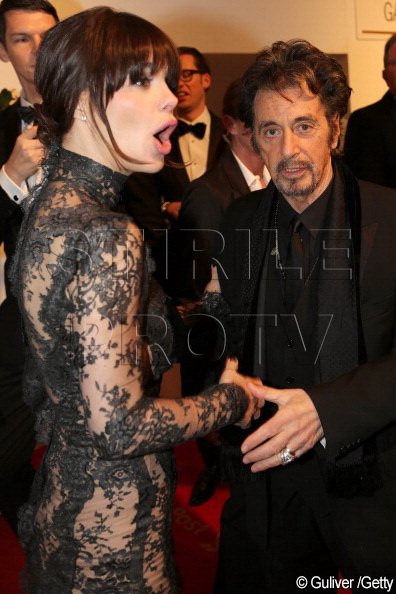 Al Pacino si Lucila Sola