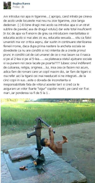 Rares Buglea, sanctionat de sefii de la Bucuresti pentru mesajul despre sterilizarea tigancilor