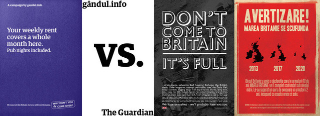 Campania Gandul, "De ce nu veniti la noi?", care-i invita pe britanici in Romania, se extinde
