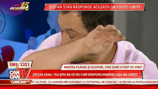 SOC pe FACEBOOK! Mesajul trimis de Andreea Mantea catre Stefan Stan cu putin timp in urma."Mi-e rau"