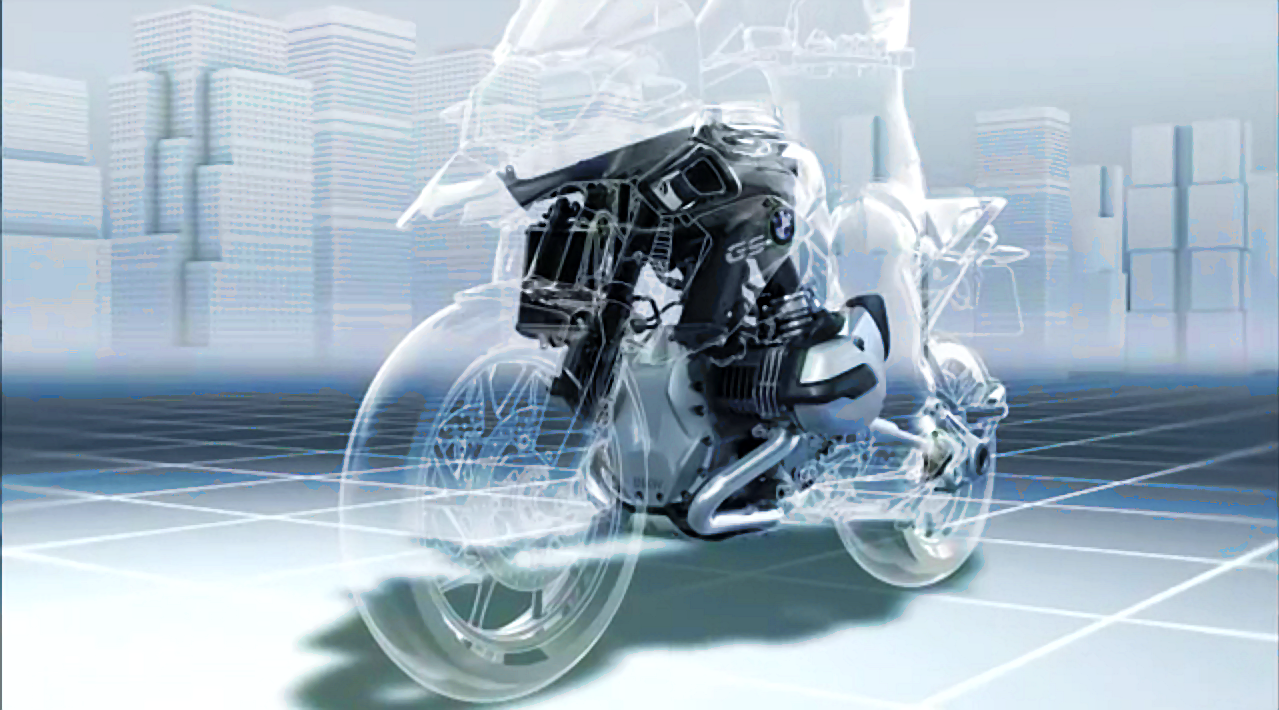 Uite cum functioneaza motorul unei motociclete! BMW prezinta o animatie senzationala
