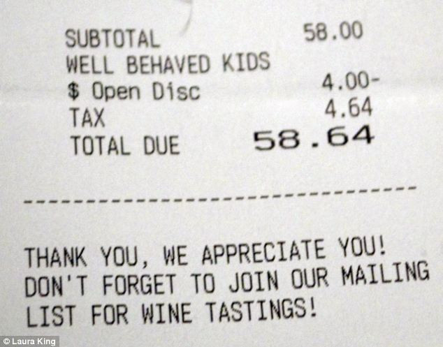 Motivul pentru care un cuplu a primit o reducere de patru dolari la un restaurant. FOTO