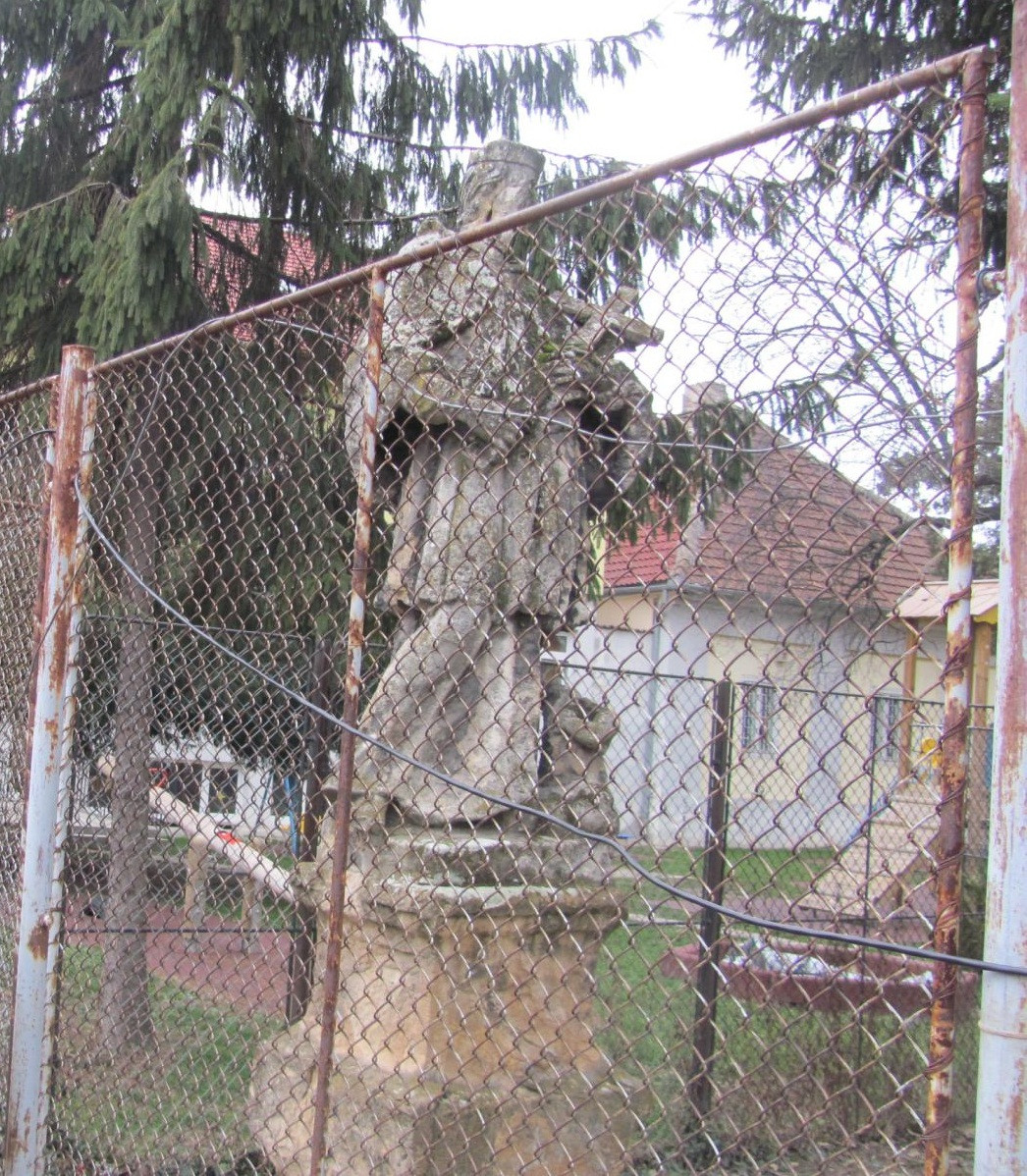 Cel mai vechi monument din Timisoara, mutat in Piata Romanilor. Istoria statuii Sfantului Nepomuk