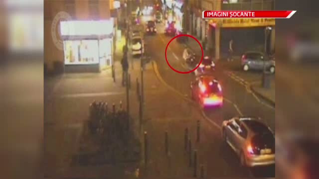 O femeie si nepotul ei, loviti in plin de un sofer care a trecut pe culoarea rosie. Imagini socante