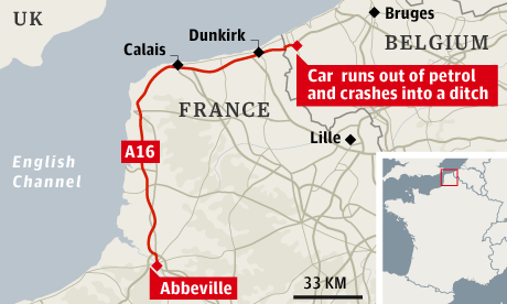 Senzatii tari pentru soferul unui Renault. Obligat sa mearga o ora cu viteza la 200 km/h
