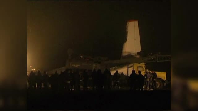 Cinci morti, dupa ce avionul care transporta suporterii Sahtior Donetzk s-a prabusit la aterizare