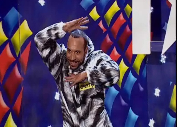 Romanii au talent: Daniel Apostol a ridicat sala in picioare. VIDEO cu dansul "Zebrei"