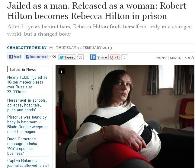 A intrat barbat si a iesit femeie. Povestea unui condamnat la inchisoare pe viata